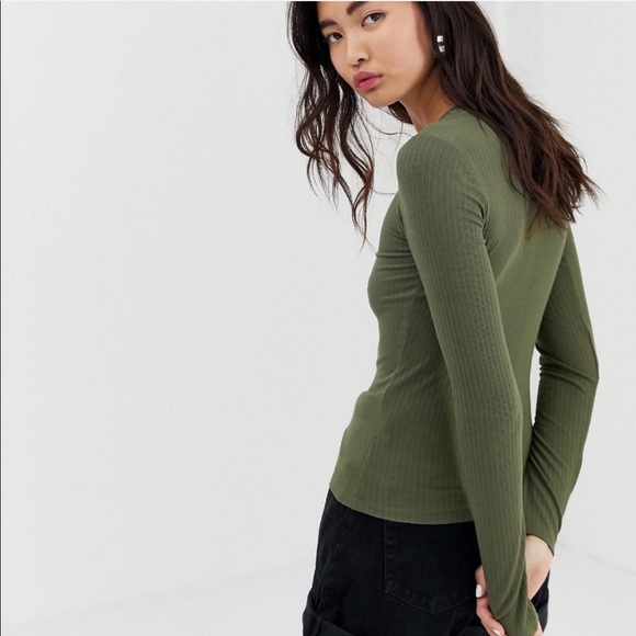 ASOS Monki Long Sleeve T-Shirt - Picture 3 of 3